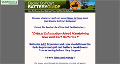 Desktop Screenshot of golfcartbatteryguide.info